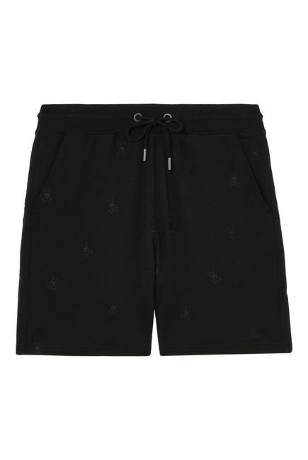 Woad Embroidered Sweat Shorts